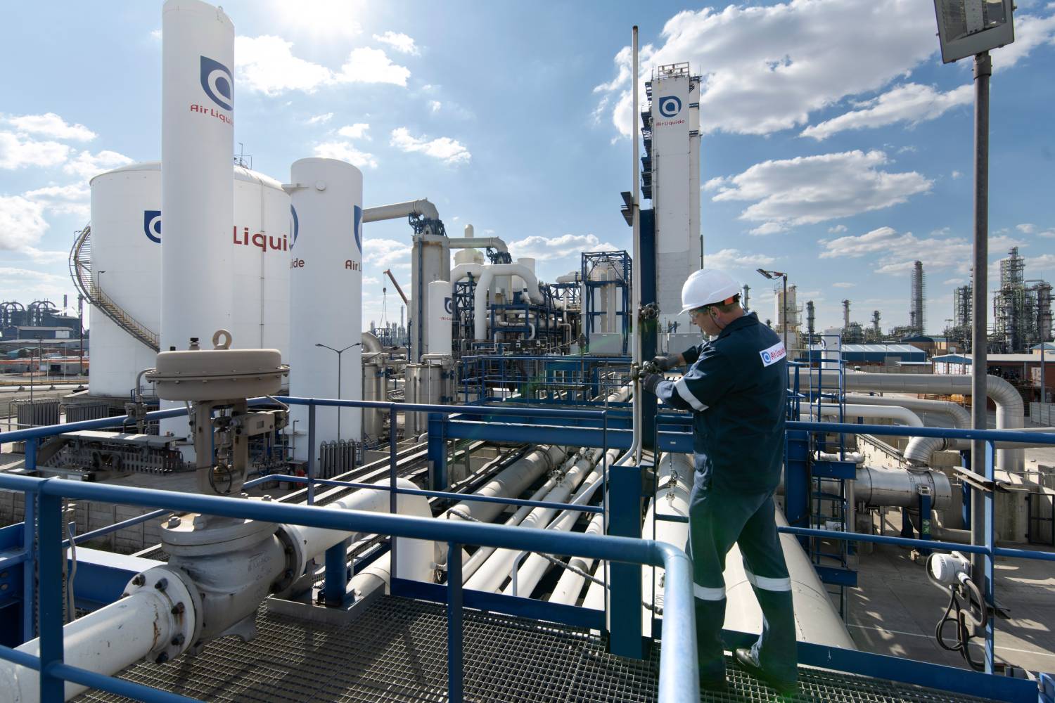 مواقع شركة إير ليكيد الفرنسية