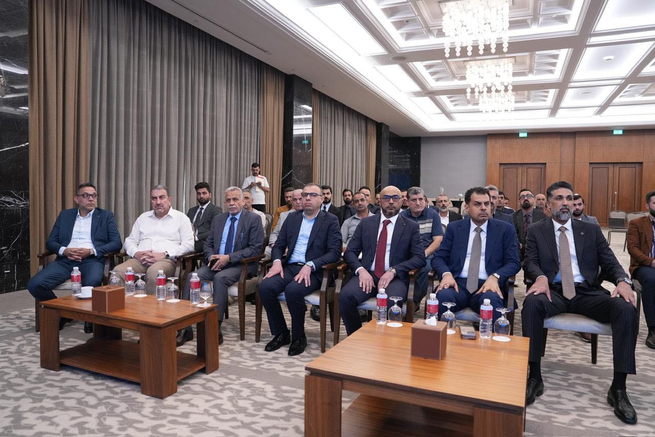 من مراسم توقيع صفقة كهرباء في العراق
