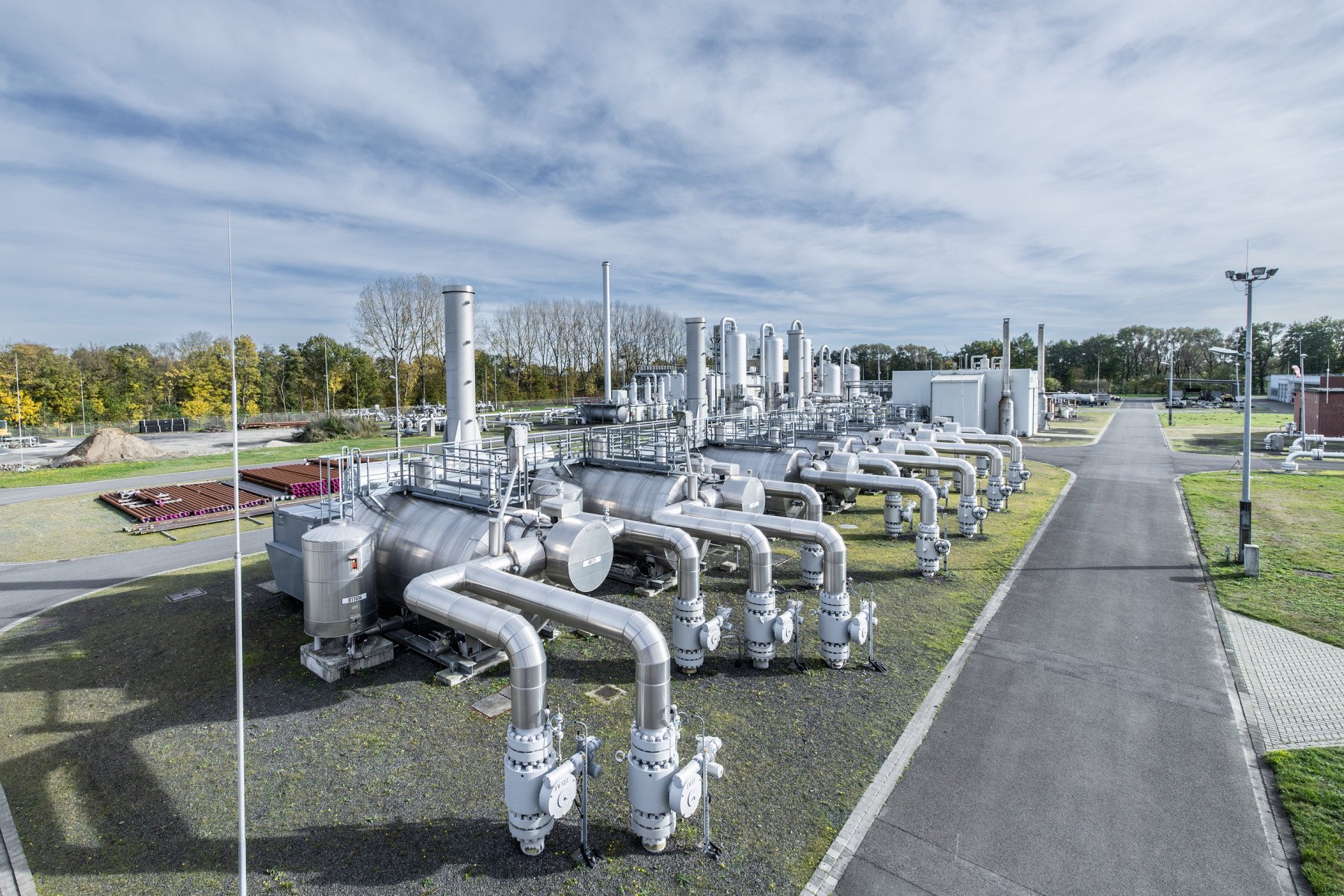 منشأة تخزين بأحد أكبر 10 دول في تخزين الغاز تحت الأرض