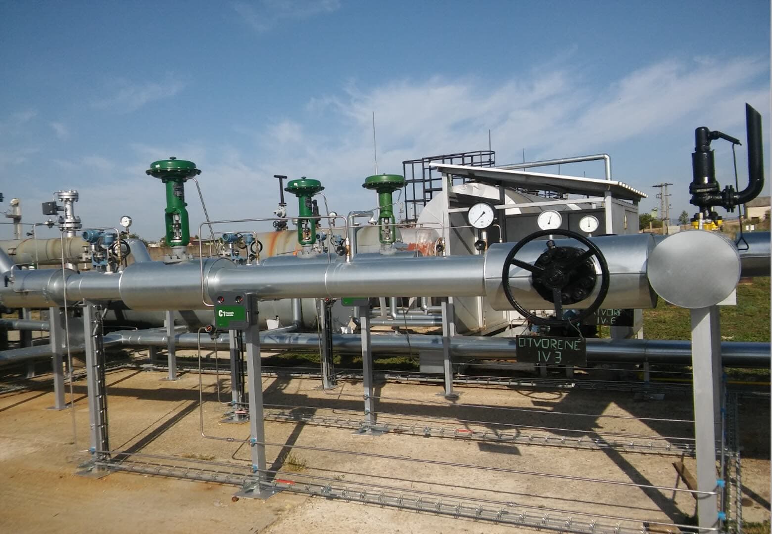 منشأة لتخزين الغاز تحت الأرض