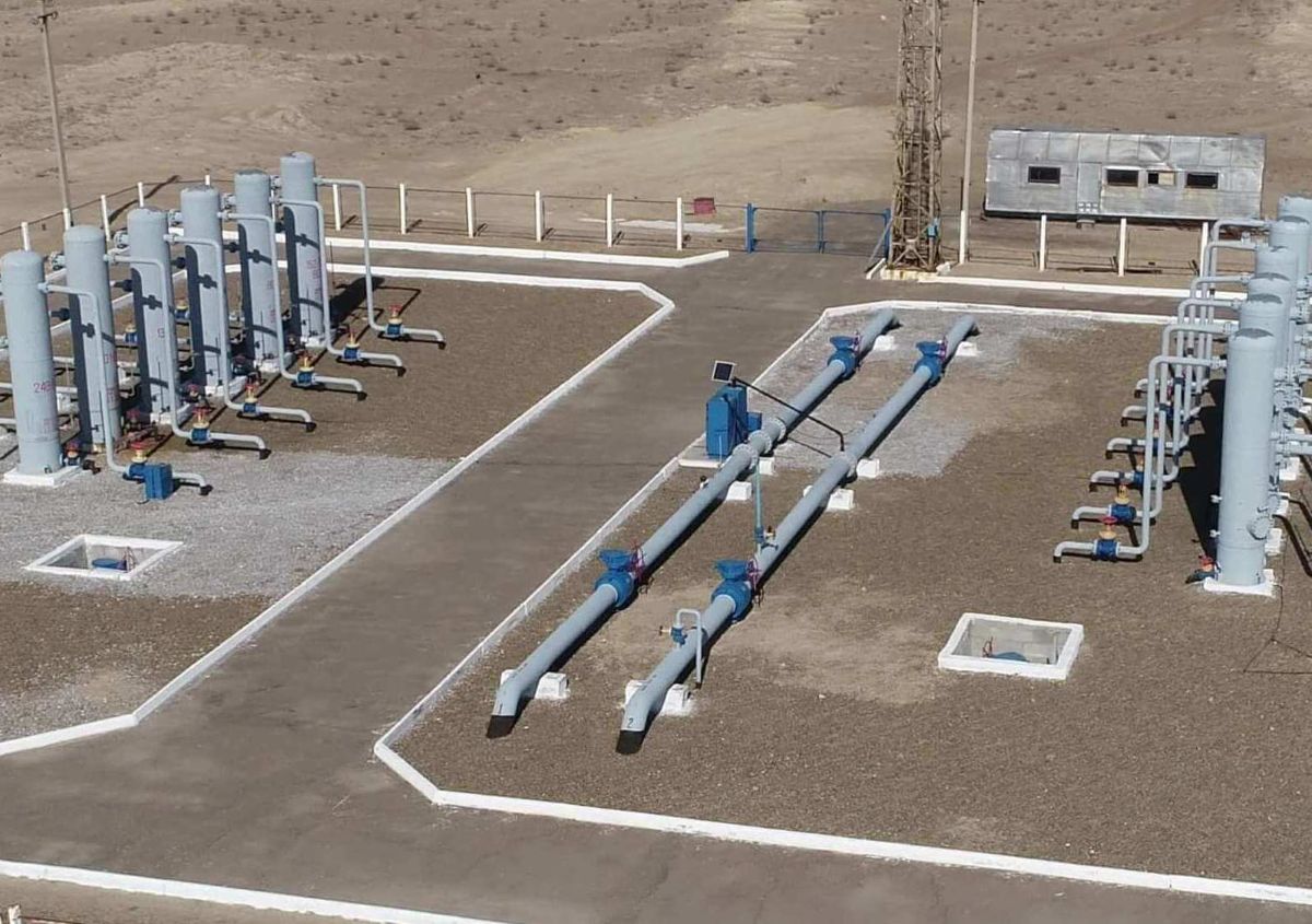 منشأة لتخزين الغاز تحت الأرض