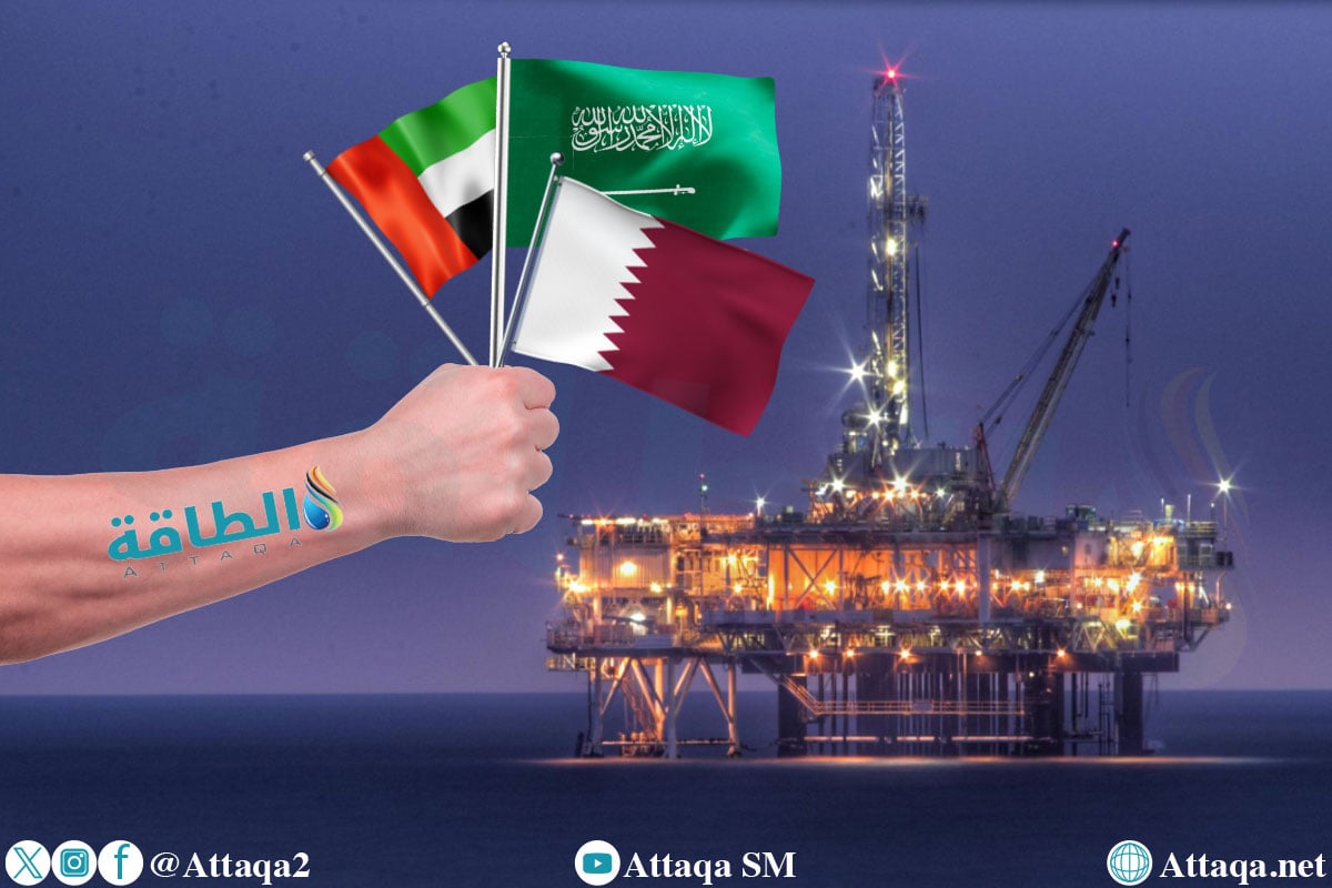 حقول نفط بحرية في الشرق الأوسط