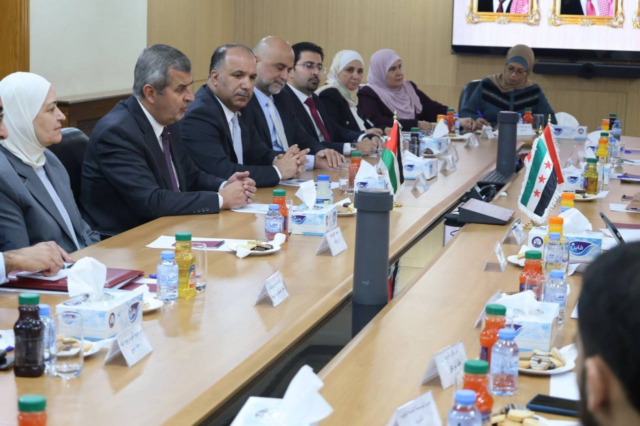 جانب من الاجتماع - الصورة من وزارة الطاقة السورية (20 نوفمبر 2025)