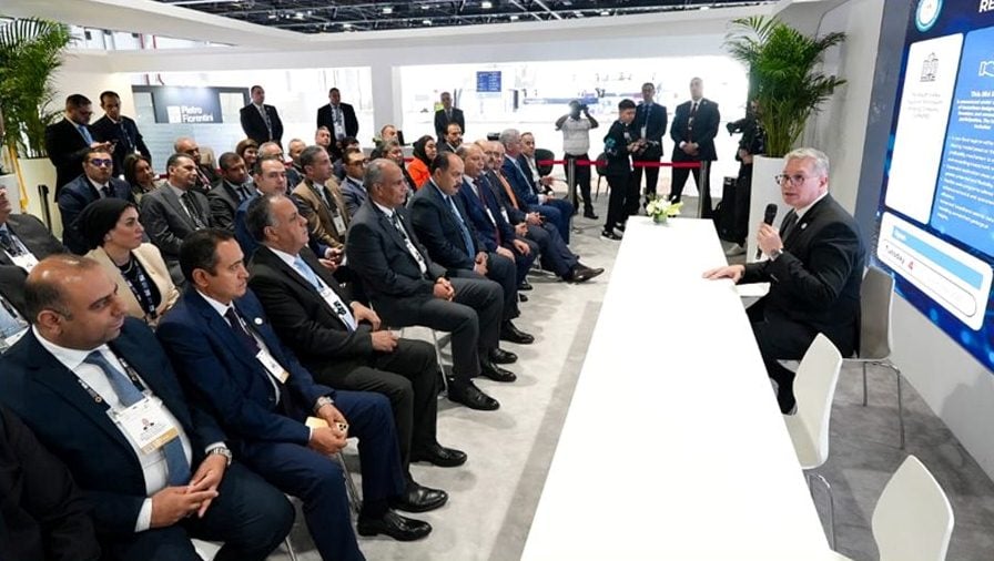 من مراسم إعلان المزايدة الجديدة للتنقيب عن النفط والغاز في البحر الأحمر- الصورة من وزارة البترول (4 نوفمبر 2025)