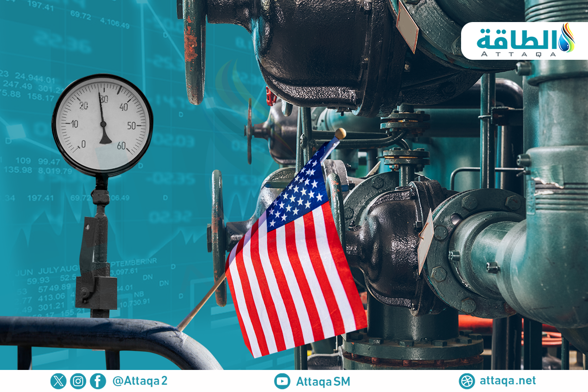 إنتاج الغاز في أميركا