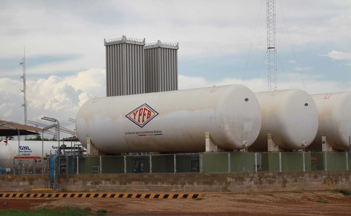 منشأة تابعة لشركة واي بي إف بي المسؤولة عن قطاع الهيدروكربونات في بوليفيا