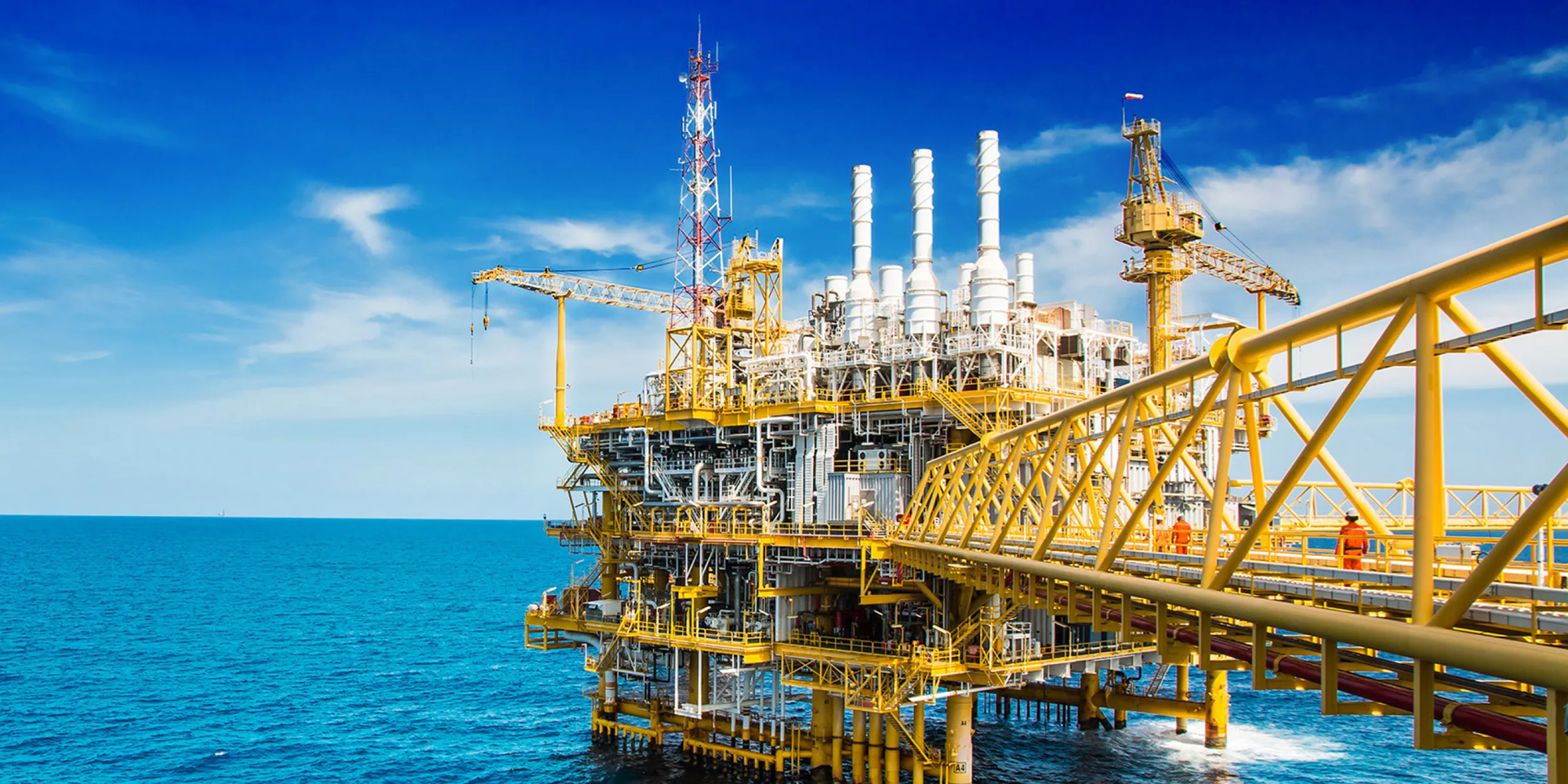 منصات التنقيب عن النفط والغاز 