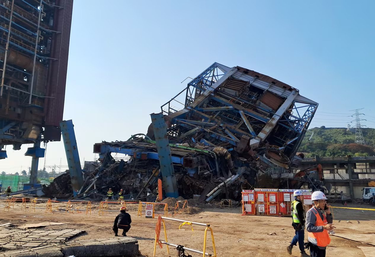 مخطة كهرباء في كوريا الجنوبية