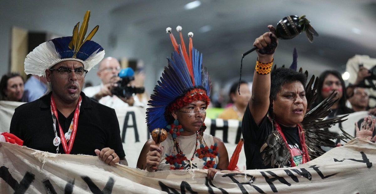 جانب من مشاركة الشعوب الأصلية في قمة المناخ كوب 30