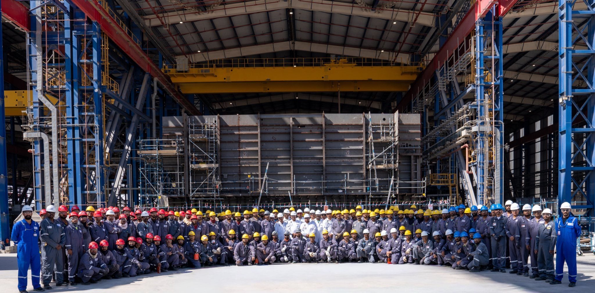 تصنيع أول منصة حفر بحرية في السعودية