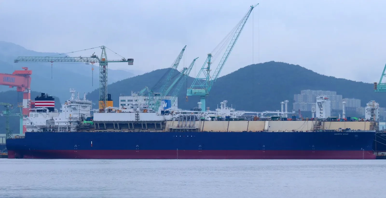 شحنة غاز مسال نادرة