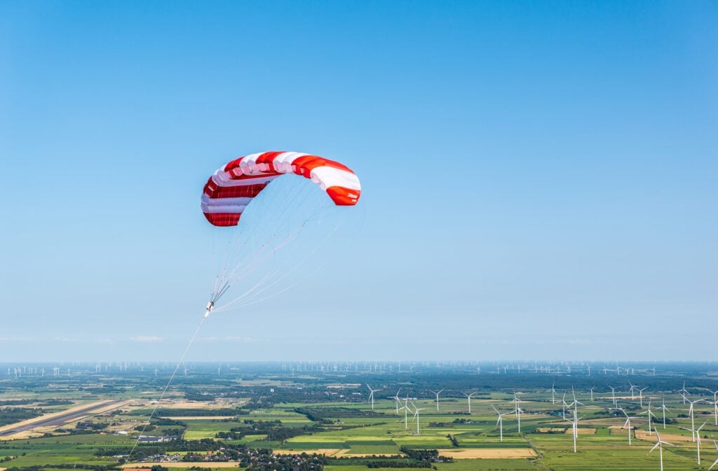 أحد مشروعات طاقة الرياح المحمولة جوًا