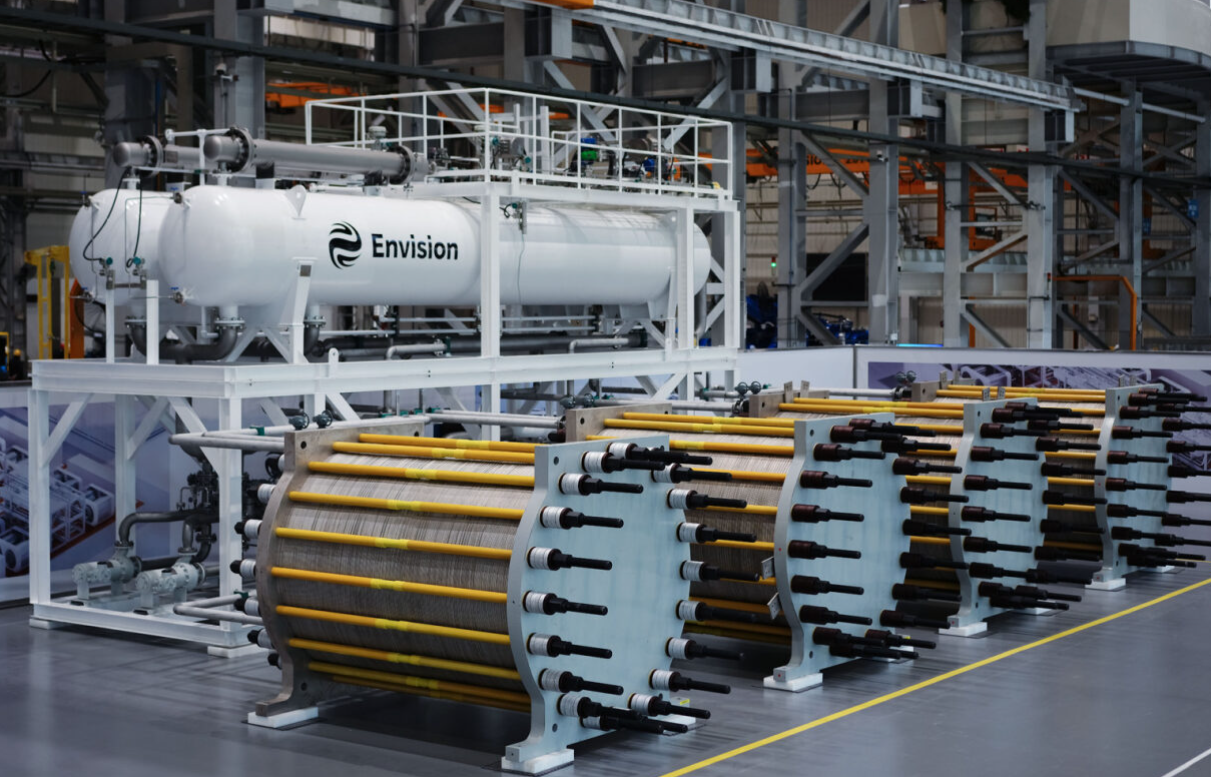 جهزة التحليل الكهربائي في منشأة بمدينة تشيفنغ بالصين