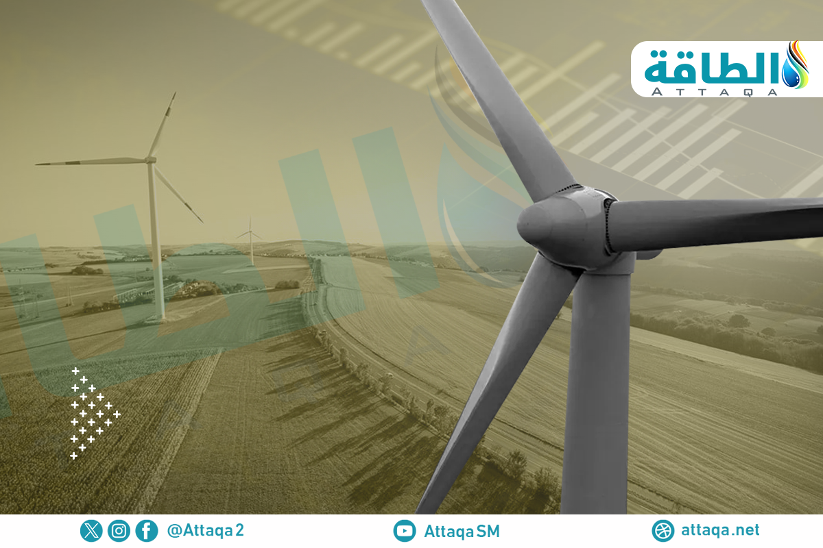 سعة طاقة الرياح قيد التشغيل في أفريقيا