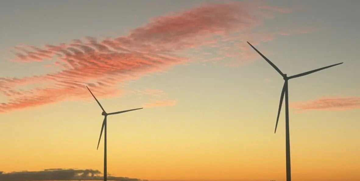 أكبر مزرعة رياح في نصف الكرة الجنوبي