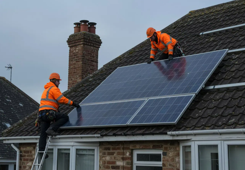 ألواح شمسية