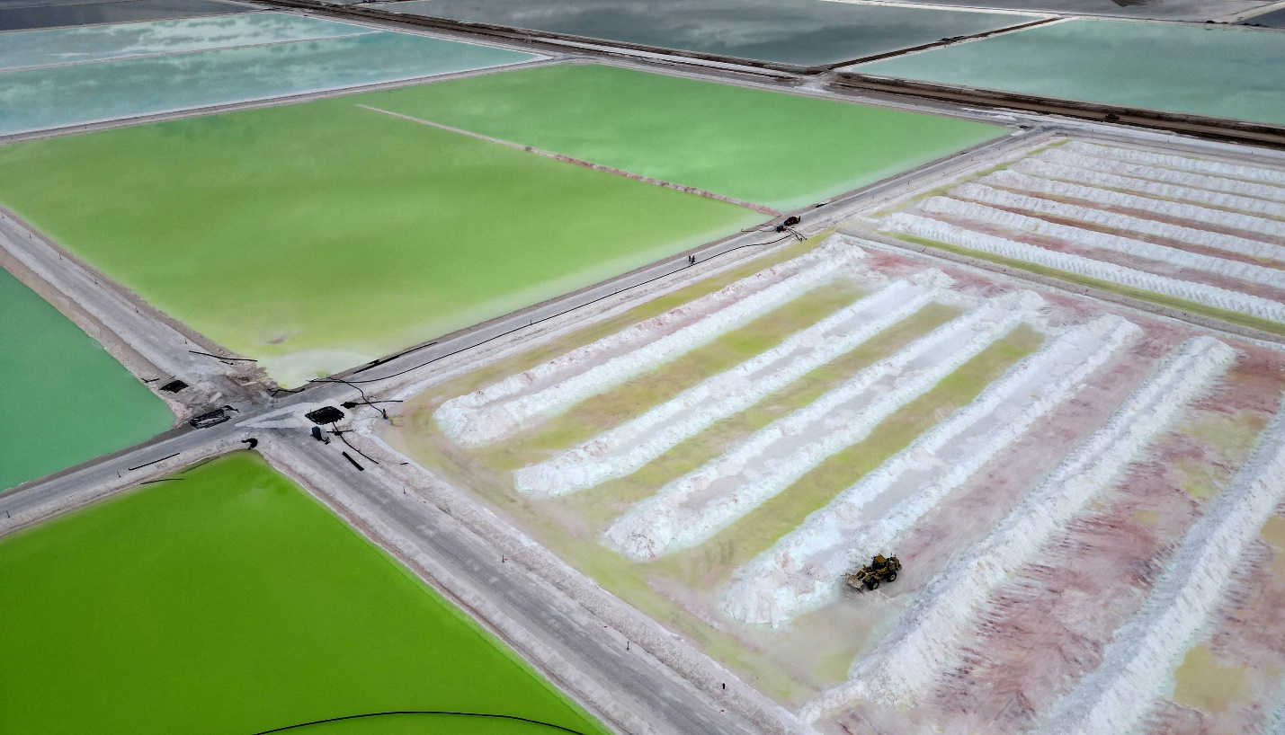 منجم الليثيوم ألبمارل بمنطقة أنتوفاغاستا في تشيلي