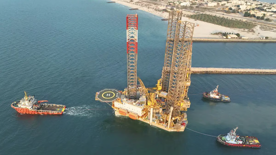 تصنيع أول منصة حفر بحرية في السعودية