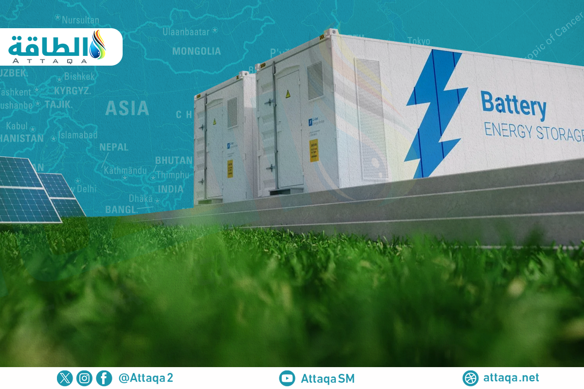 أكبر بطارية تخزين كهرباء في الهند