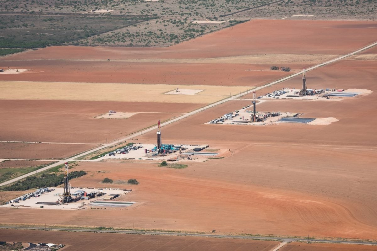 أحد مواقع إنتاج النفط الصخري الأميركي