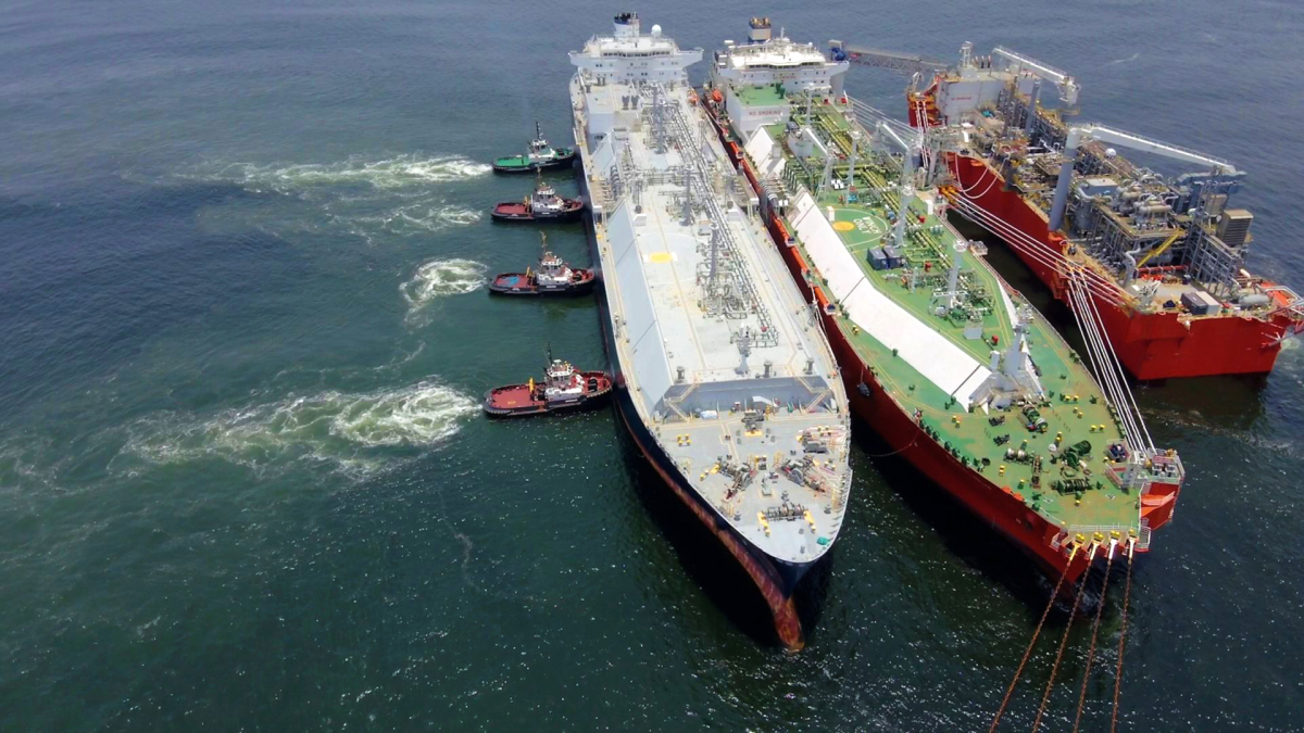 نقل أول شحنة غاز مسال من الكونغو