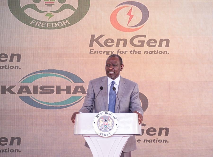 الرئيس الكيني ويليام روتو