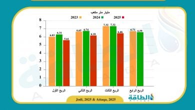 Photo of إنتاج البحرين من الغاز يهبط 860 مليون متر مكعب في 3 أشهر