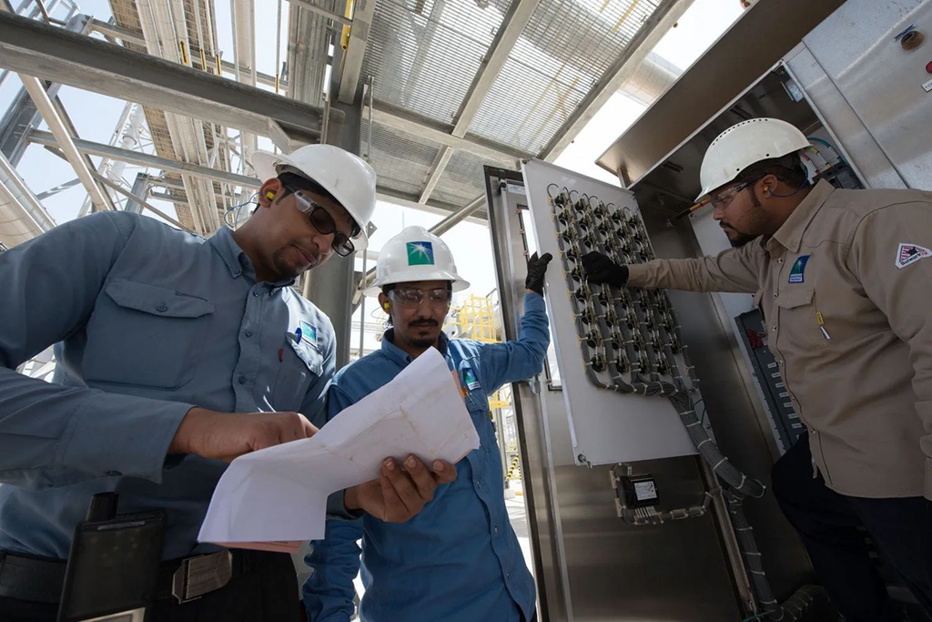 منشأة نفطية تابعة لأرامكو