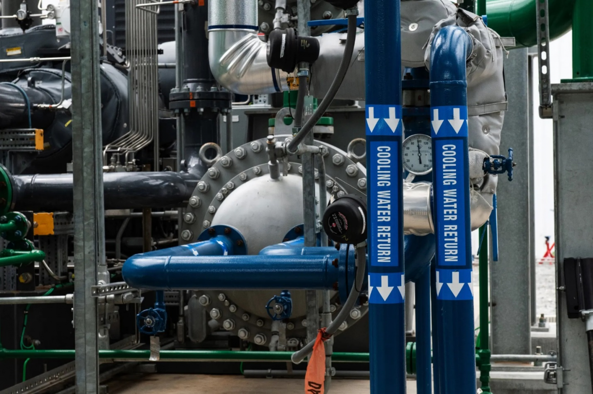 مصنع الهيدروجين الأخضر السائل في مدينة وودباين بولاية جورجيا الأميركية 