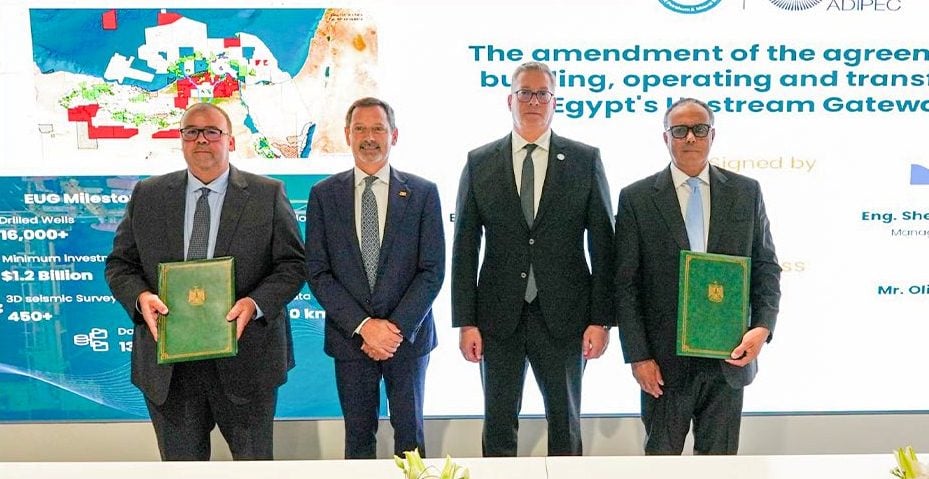 من مراسم توقيع الاتفاقيات