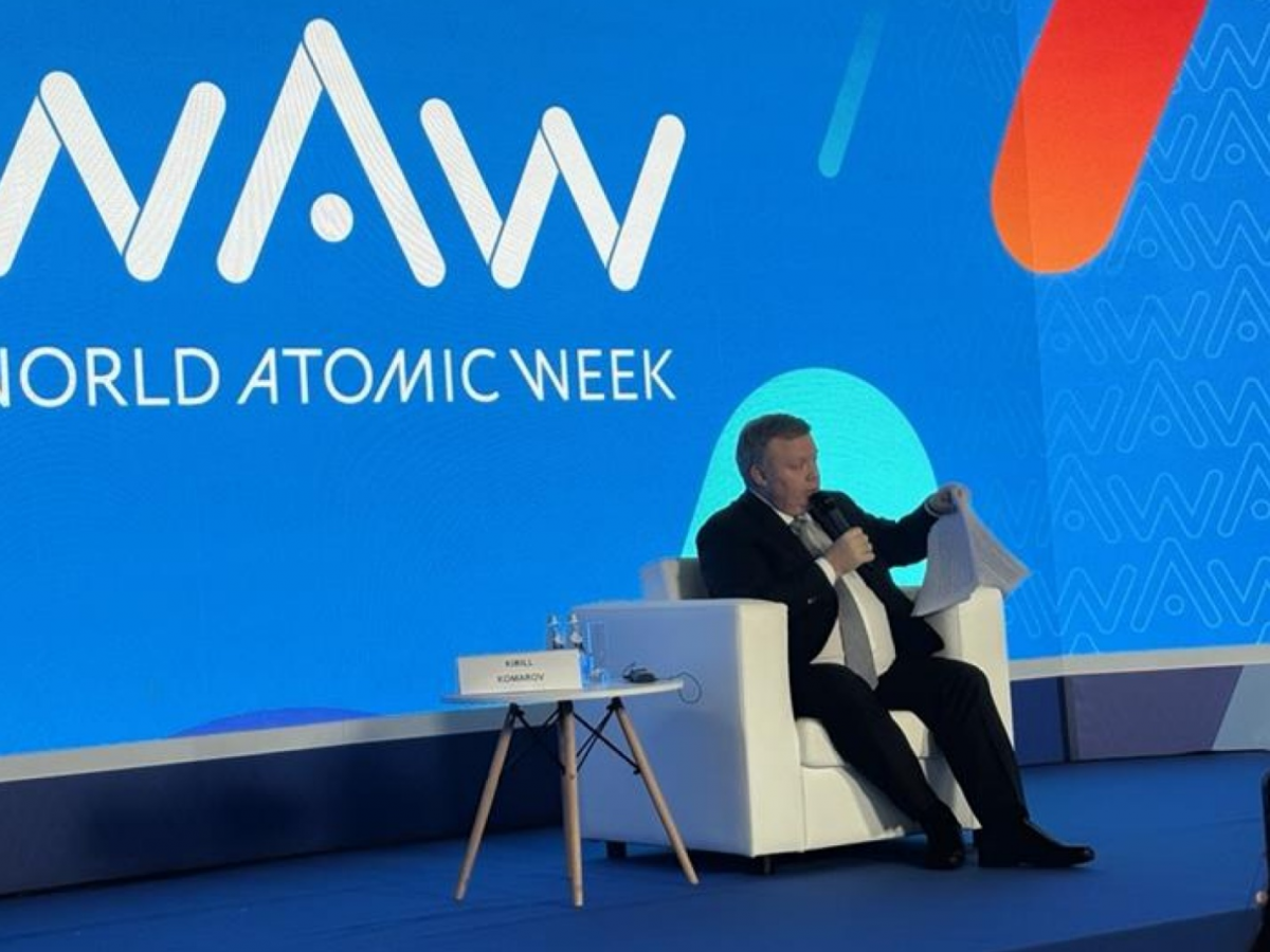 النائب الأول للمدير العام مدير التطوير والأعمال الدولية لدى شركة روساتوم الروسية كيريل كوماروف