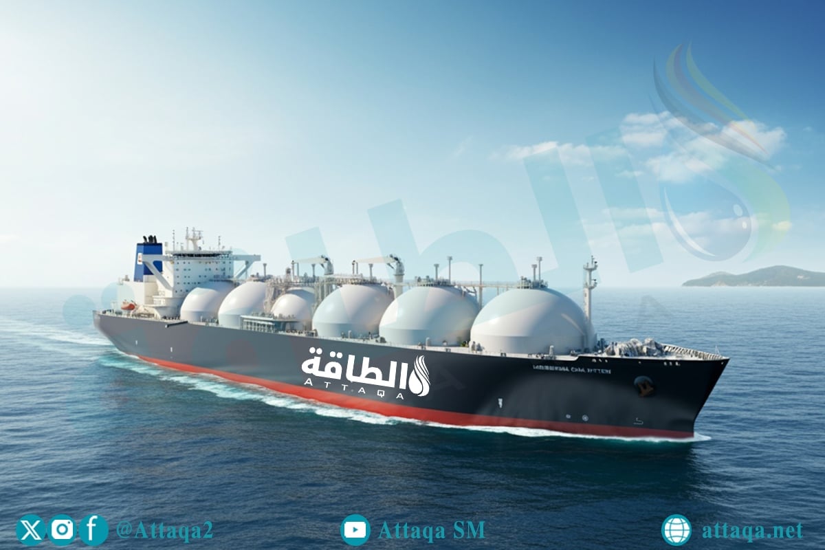 عمليات إعادة تصدير الغاز المسال