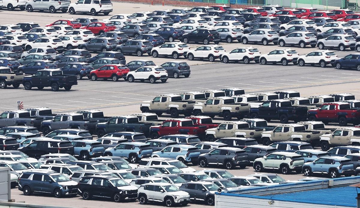 صادرات السيارات الكورية إلى أميركا