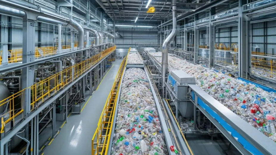 مصنع نفايات بلاستيكية