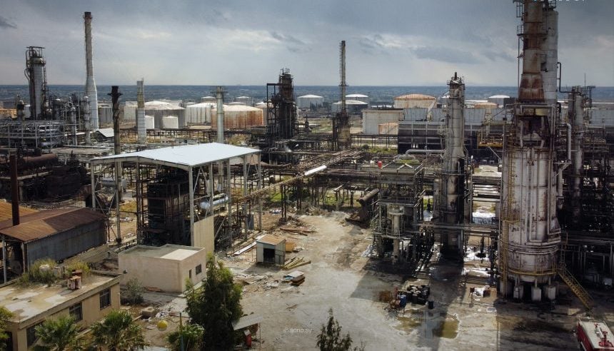 مصفاة نفط حمص في سوريا