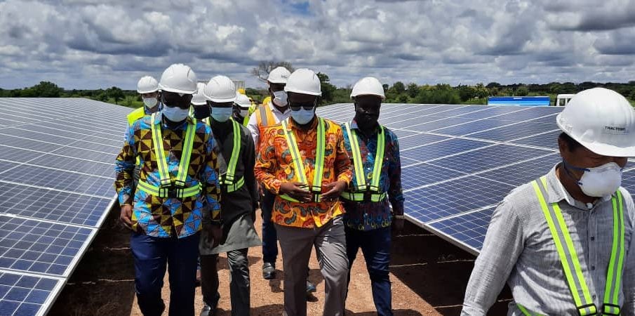 أكبر مشروع طاقة شمسية في غانا