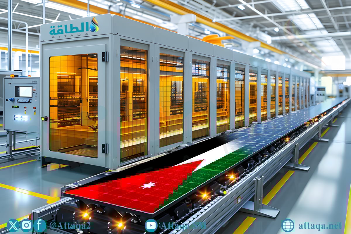 نظام مبتكر لتخزين الطاقة في المصانع الأردنية