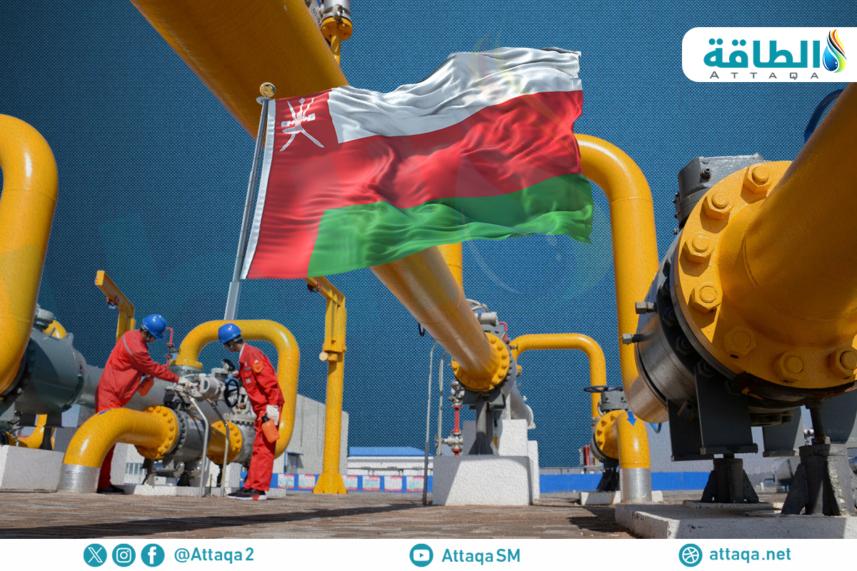 إنتاج سلطنة عمان من الغاز