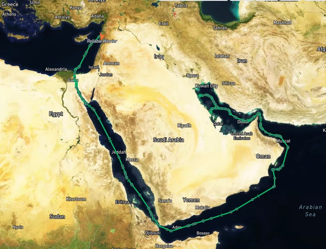 مسار نافلة النفط السعودي إلى سوريا