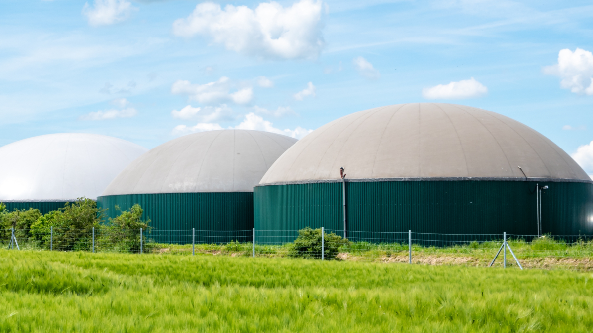 محطة إنتاج الميثان الحيوي