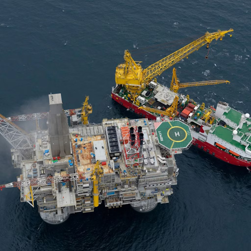 مشروعات النفط والغاز البحرية في الشرق الأوسط