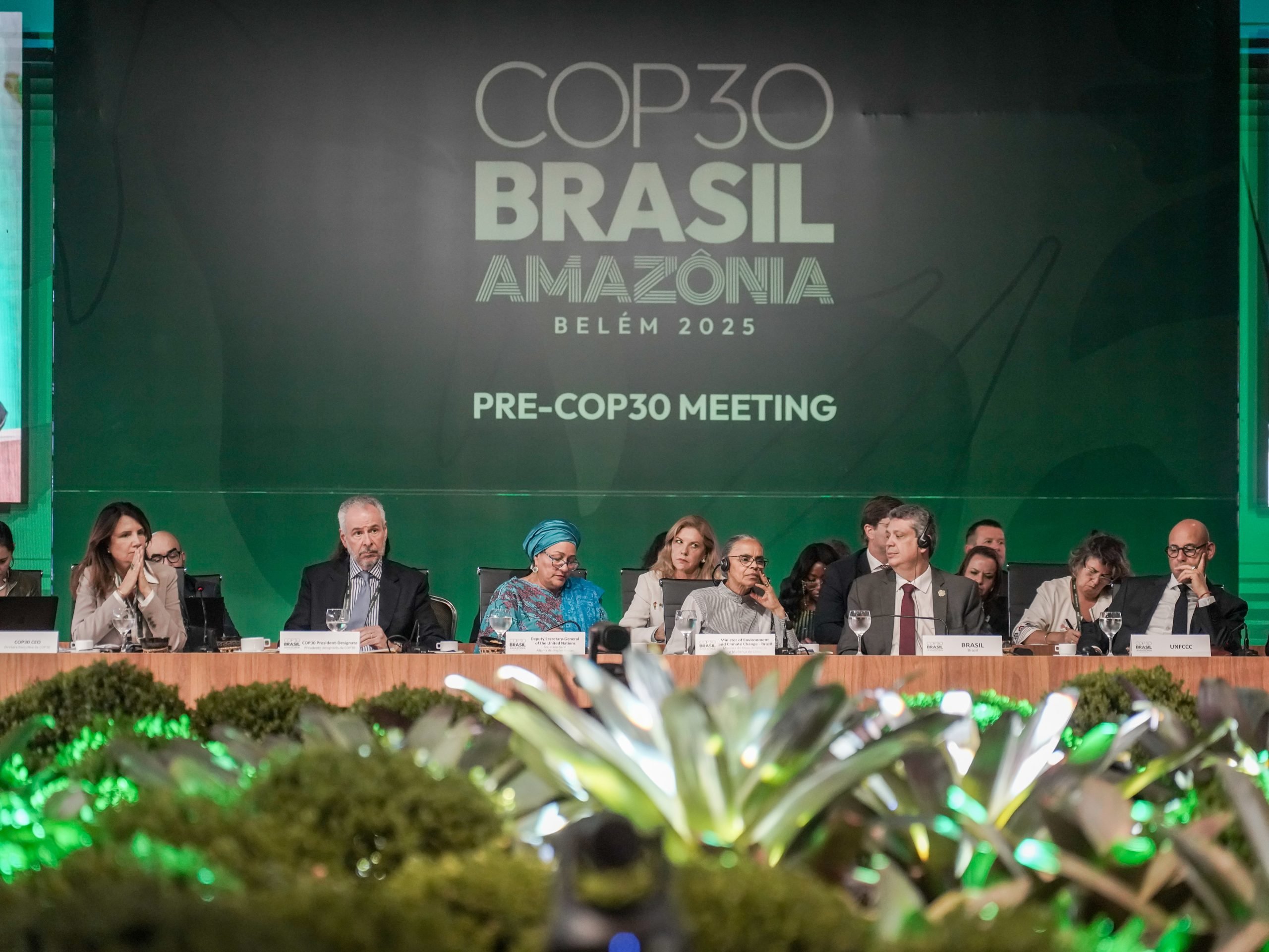 جانب من الاجتماع الوزاري التمهيدي لقمة المناخ كوب 30