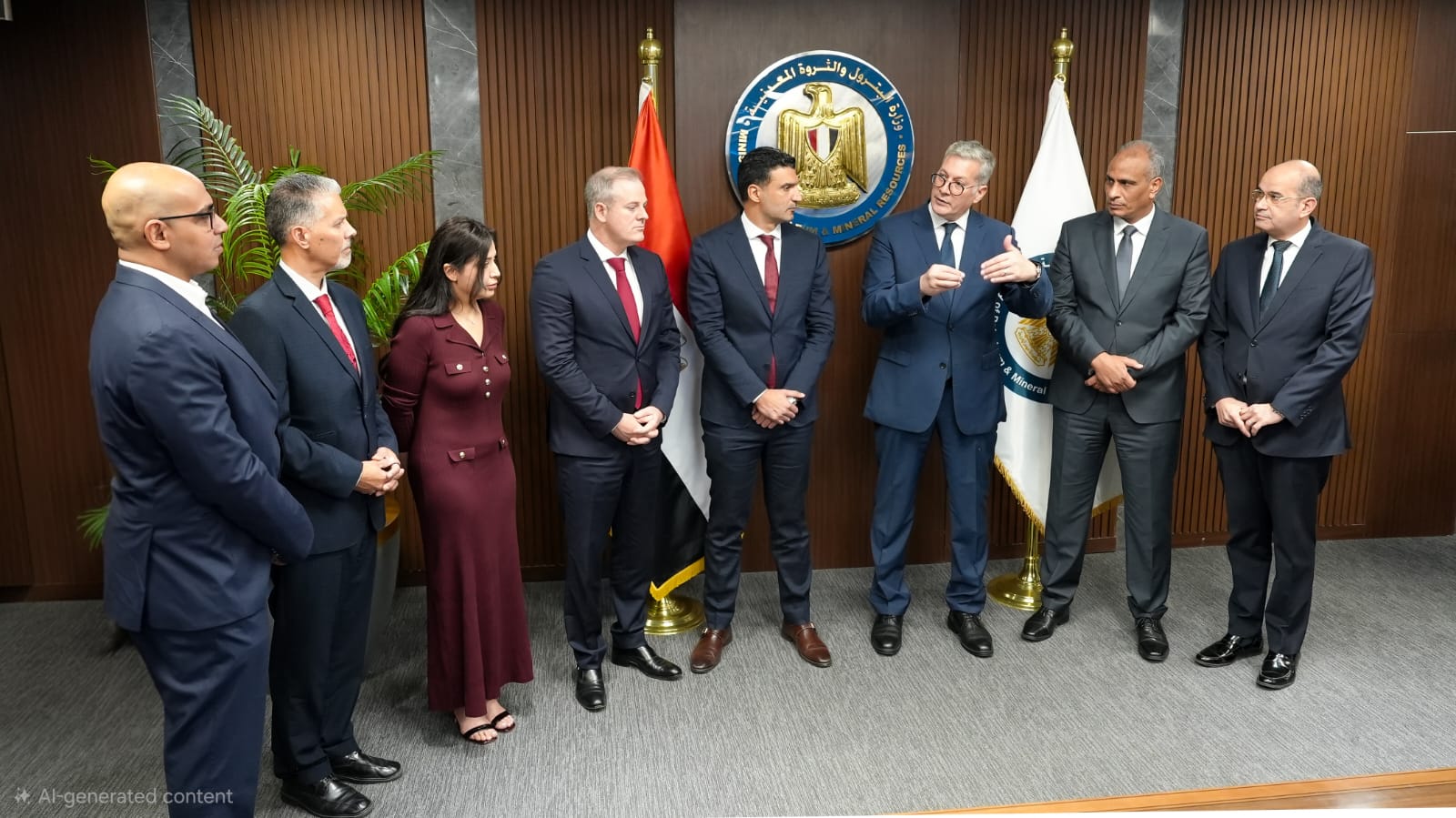 من مراسم توقيع عقد إنتاج وقود الطائرات المستدام في مصر