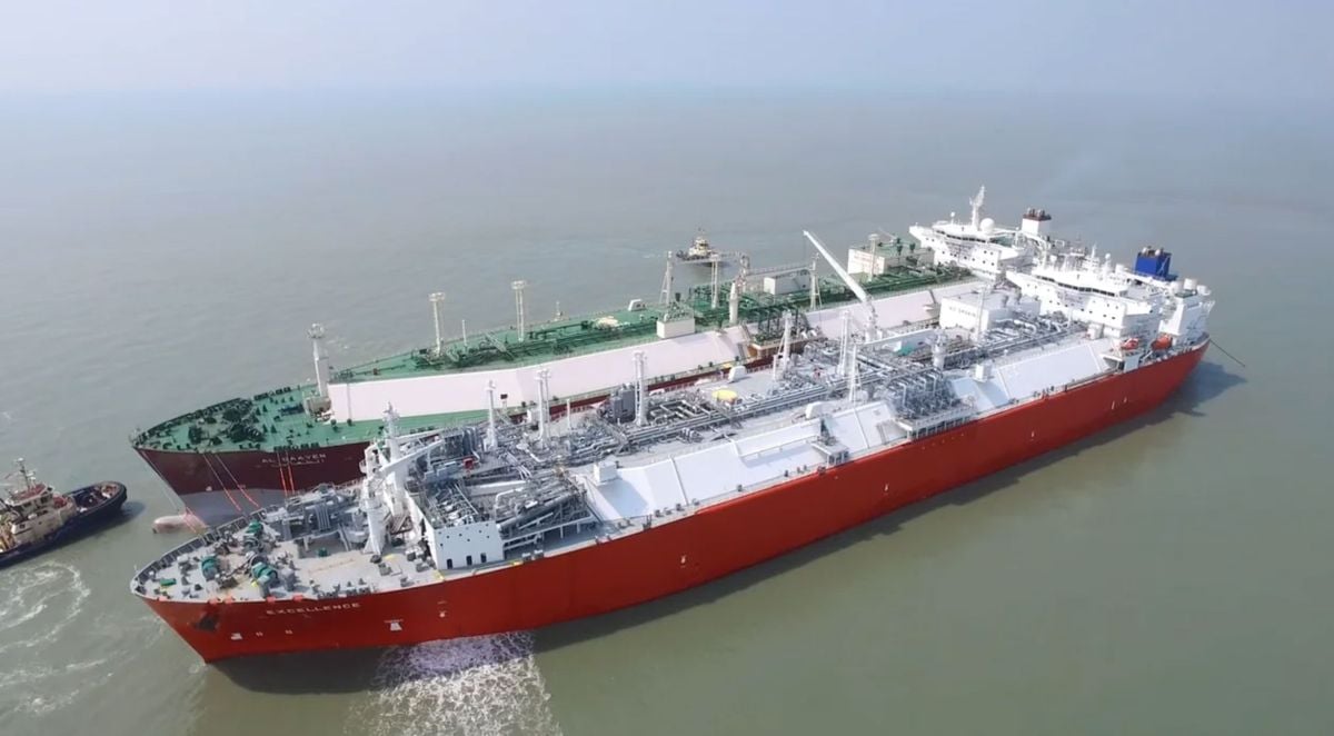 محطة لإنتاج الغاز المسال في بنغلاديش