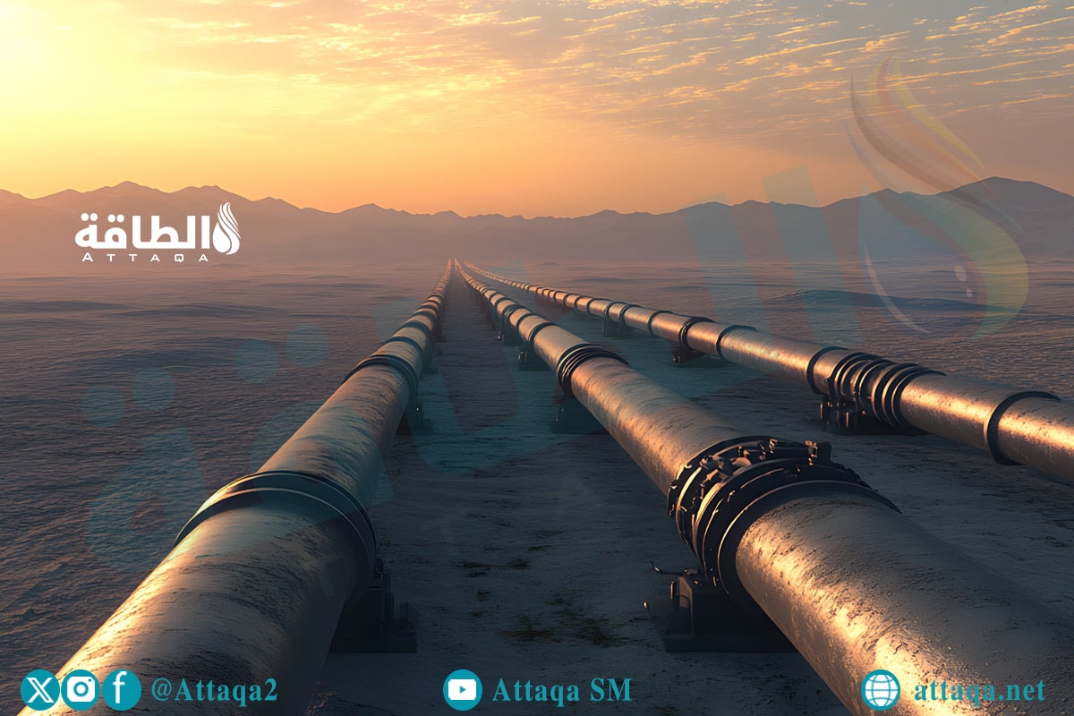 خطوط أنابيب النفط بين الخليج ودول المشرق