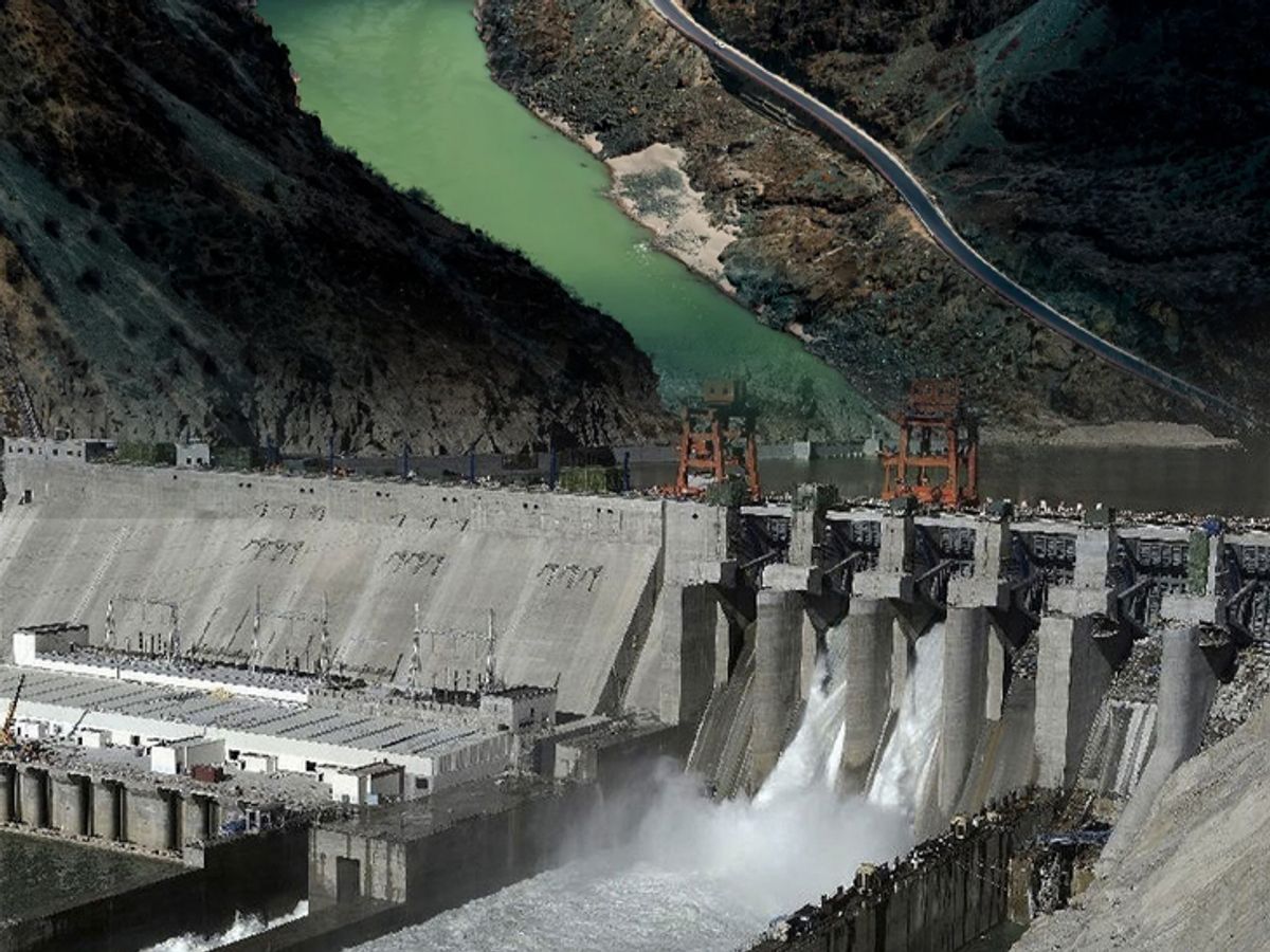 محطة طاقة كهرومائية في الصين