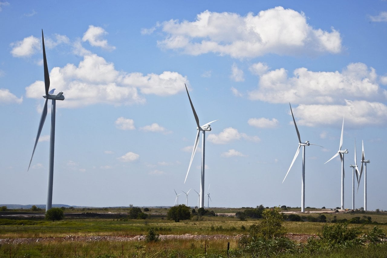 مشروعات طاقة الرياح البرية في أميركا