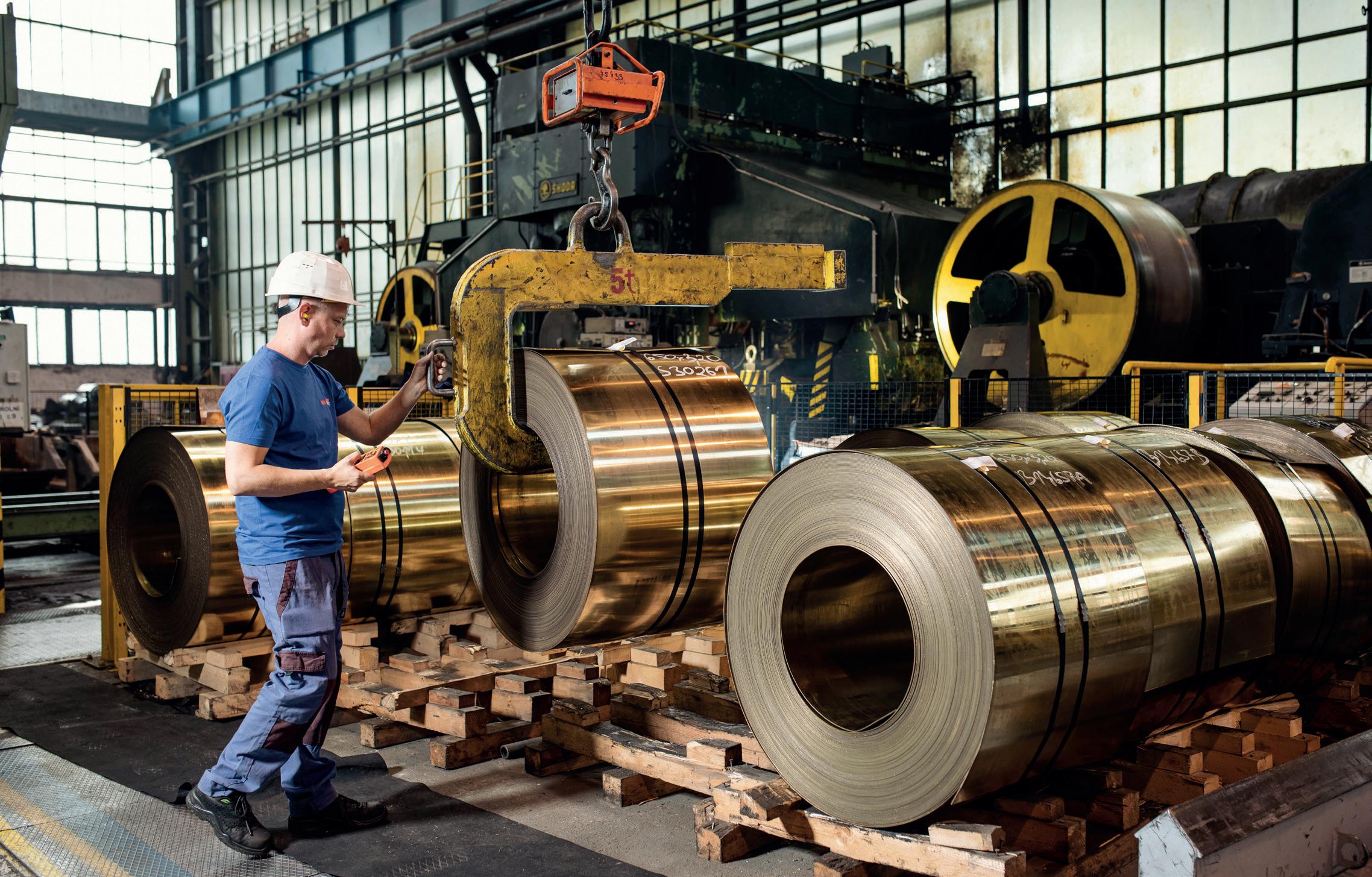 مصنع لمعالجة النحاس 