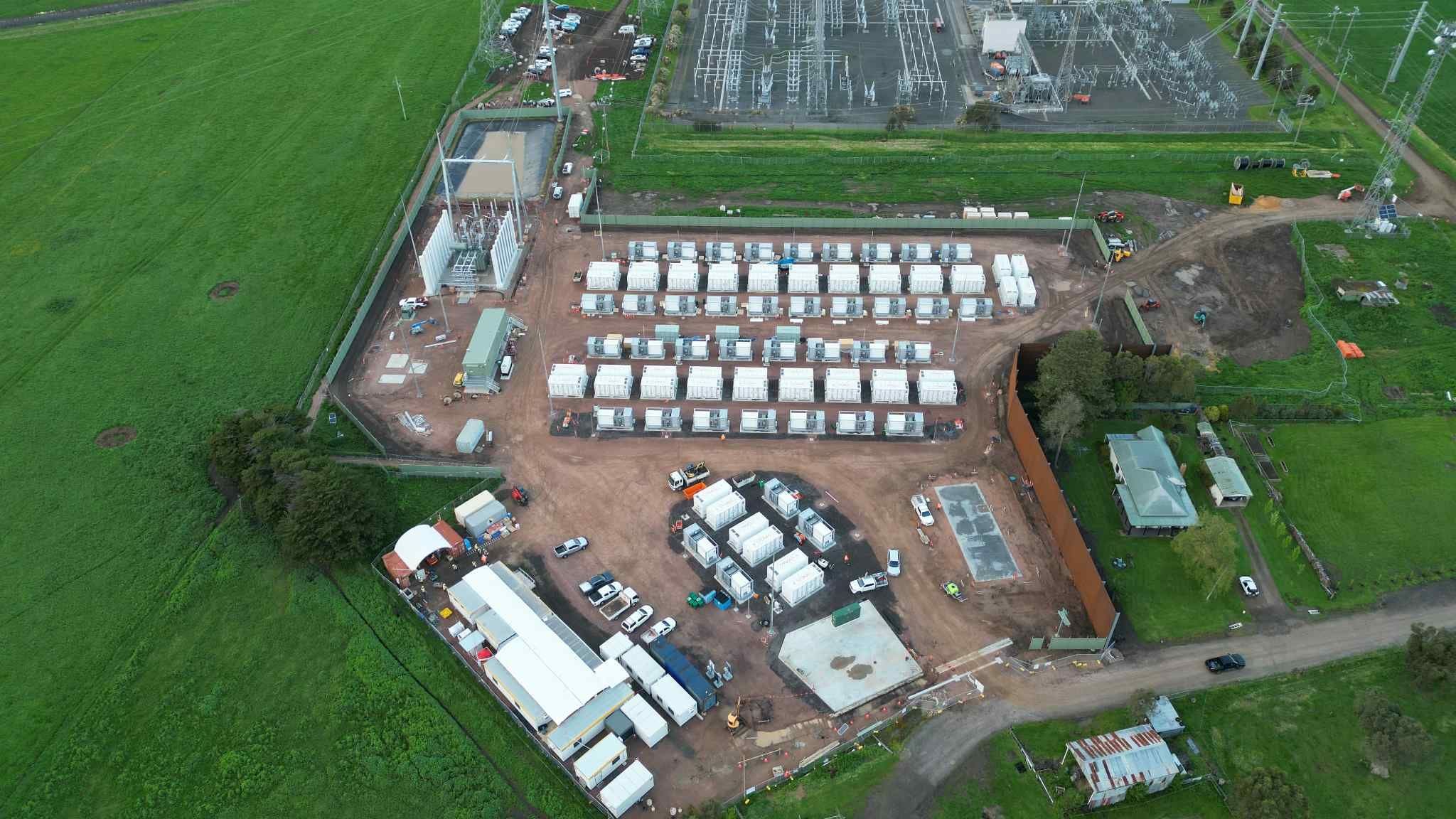 نظام لبطاريات تخزين الكهرباء في أستراليا