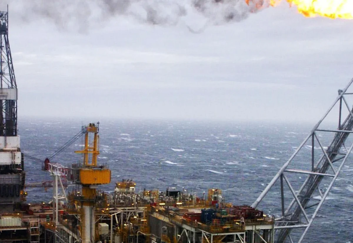 كبر شركة نفط وغاز في بحر الشمال